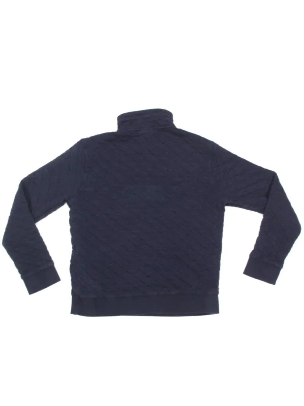 Patagonia Men's Organic Cotton Quilt Snap-T Pullover Navy Blue sz Medium /613